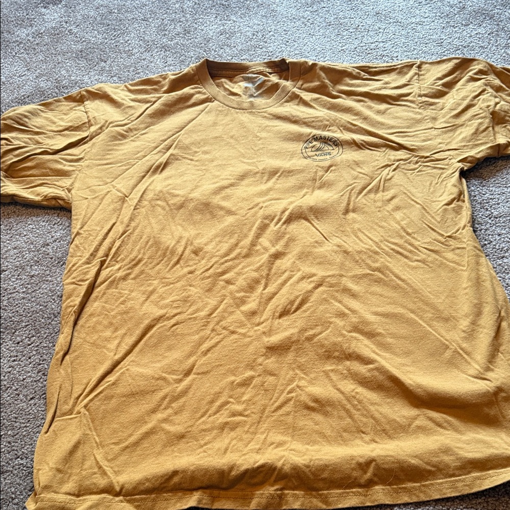 Vans Mustard Short Sleeve Tee